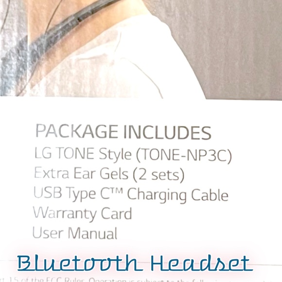 LG Bluetooth Headset - Picture 2 of 9